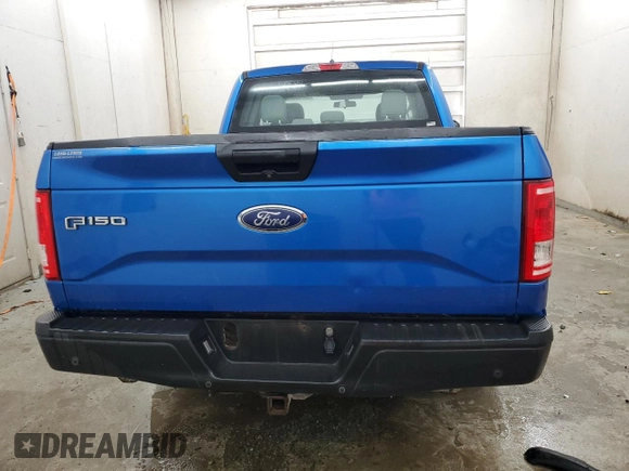 2015 Ford F-150 XL with VIN 1FTEX1CP9FKE25259, listed as a Copart auction lot 52537845 with 201,509 mi miles and Clean Title. Bid and sale history available at carsss.com. Image 6.