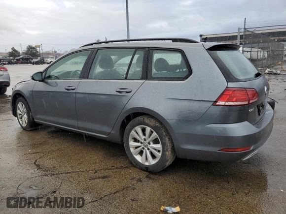 2019 Volkswagen Golf SportWagen S with VIN 3VW117AU9KM509030, listed as a Copart auction lot 86357764 with 0 mi miles and Salvage Title. Bid and sale history available at carsss.com. Image 2.