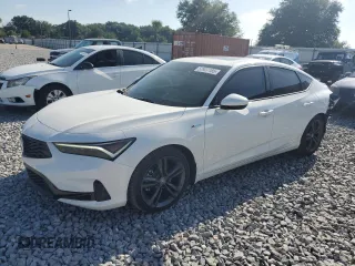 2025 Acura Integra w/A-Spec Package z VIN 19UDE4H35SA003449, wystawiony jako Copart lot #57907185 z przebiegiem 8 788 mil mil oraz Nie do naprawy • Non repairable. Historia ofert i sprzedaży dostępna na DreamBid. Obrazek 1.