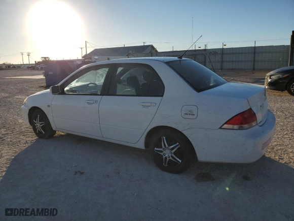 2005 Mitsubishi Lancer ES with VIN JA3AJ26E85U053785, listed as a Copart auction lot 77694684 with 150,137 mi miles and Salvage Title. Bid and sale history available at carsss.com. Image 2.