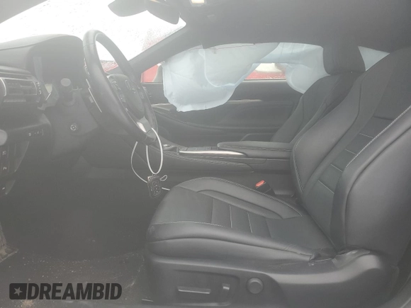 2021 Lexus RC with VIN JTHD85EC9M5006512, listed as a Copart auction lot 42838405 with 38,719 mi miles and Salvage Title. Bid and sale history available at carsss.com. Image 7.