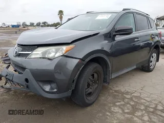 2015 Toyota RAV4 LE with VIN 2T3BFREVXFW277470, listed as a IAAI auction lot 42063725 with 119,122 mi miles. Bid and sale history available at carsss.com. Image 2.