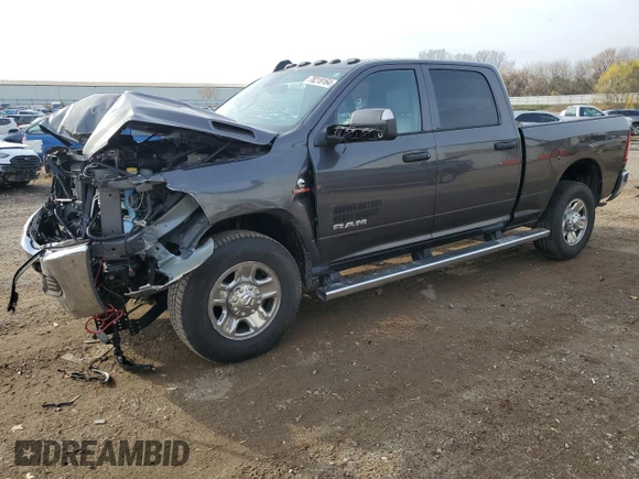 2022 Ram 2500 Tradesman with VIN 3C6UR5CL1NG103478, listed as a Copart auction lot 78218164 with 39,692 mi miles and Non Repairable. Bid and sale history available at carsss.com. Image 1.