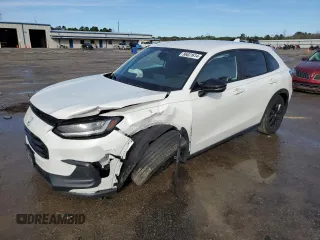 2024 Honda HR-V Sport with VIN 3CZRZ1H5XRM701443, listed as a Copart auction lot 86831614 with 17,491 mi miles and Salvage Title. Bid and sale history available at carsss.com. Image 1.