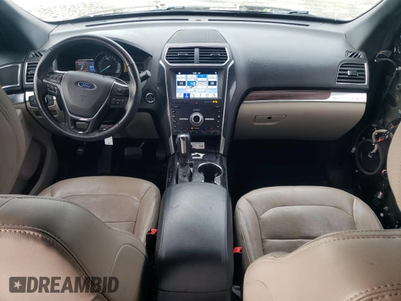 2019 Ford Explorer Limited with VIN 1FM5K8FH0KGA17513, listed as a Copart auction lot 52020195 with 102,481 mi miles and Salvage Title. Bid and sale history available at carsss.com. Image 8.