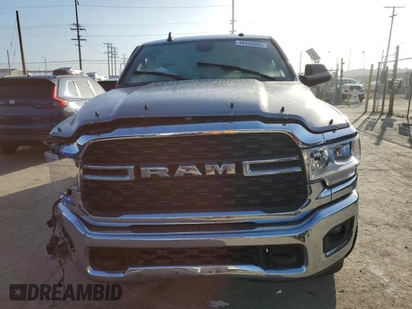 2022 Ram 2500 Big Horn with VIN 3C6UR5DLXNG254768, listed as a Copart auction lot 46453595 with 65,063 mi miles and Salvage Title. Bid and sale history available at carsss.com. Image 5.