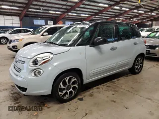 2015 FIAT 500L Easy with VIN ZFBCFABH3FZ030833, listed as a Copart auction lot 84874264 with 108,284 mi miles and Clean Title. Bid and sale history available at carsss.com. Image 1.