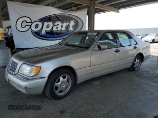 1997 Mercedes-Benz S 320/430/500 с VIN WDBGA32G8VA370510, выставлен на аукционе Copart как лот 60289845 с пробегом 204 246 миль миль и Списание • Salvage title. История ставок и продаж доступна на DreamBid. Изображение 1.