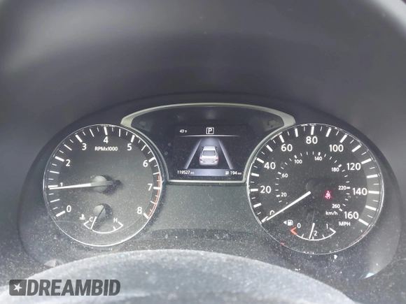 2016 Nissan Altima SR with VIN 1N4AL3AP4GC120813, listed as a IAAI auction lot 41974716 with 119,527 mi miles and . Bid and sale history available at DreamBid. Image 7.