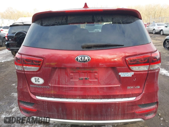 2016 Kia Sorento SX with VIN 5XYPKDA55GG107544, listed as a IAAI auction lot 41346594 with 107,309 mi miles. Bid and sale history available at carsss.com. Image 17.