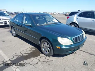 2001 Mercedes-Benz S 320/430/500 z VIN WDBNG70J41A198711, wystawiony jako IAAI lot #42298722 z przebiegiem 219 307 mil mil oraz . Historia ofert i sprzedaży dostępna na DreamBid. Obrazek 1.