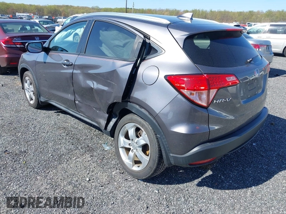 2016 Honda HR-V EX-L w/Navi with VIN 3CZRU6H70GM726023, listed as a IAAI auction lot 42049814 with 120,123 mi miles. Bid and sale history available at carsss.com. Image 3.