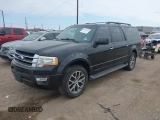 2015 Ford Expedition EL XLT with VIN 1FMJK1HT8FEF26502, listed as a IAAI auction lot 41613404 with 177,021 mi miles. Bid and sale history available at carsss.com. Image 18.
