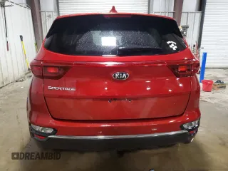 2020 Kia Sportage LX with VIN KNDPMCAC3L7661630, listed as a Copart auction lot 54251075 with 103,728 mi miles and Salvage Title. Bid and sale history available at carsss.com. Image 6.