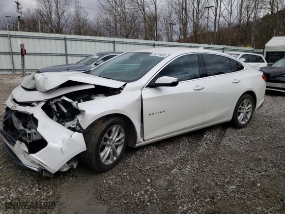 2017 Chevrolet Malibu LT with VIN 1G1ZE5ST4HF205156, listed as a Copart auction lot 49276465 with 0 mi miles and Salvage Title. Bid and sale history available at carsss.com. Image 1.