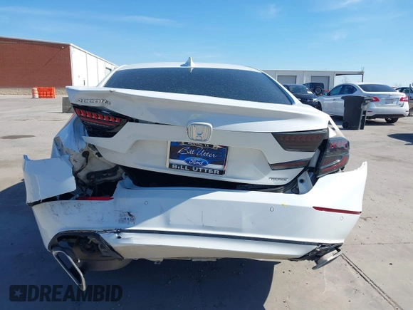 2018 Honda Accord Touring z VIN 1HGCV1F96JA144076, wystawiony jako IAAI lot #41561688 z przebiegiem 125 539 mil mil oraz . Historia ofert i sprzedaży dostępna na DreamBid. Obrazek 16.