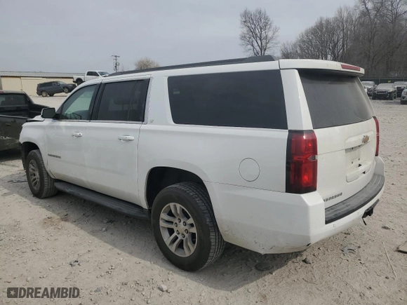 2017 Chevrolet Suburban LT with VIN 1GNSCHKC5HR120655, listed as a Copart auction lot 48794795 with 169,146 mi miles and Salvage Title. Bid and sale history available at carsss.com. Image 2.