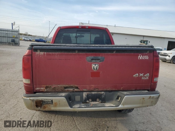 2006 Dodge 1500 SLT with VIN 1D7HU16256J107320, listed as a Copart auction lot 77988064 with 170,634 mi miles and Salvage Title. Bid and sale history available at DreamBid. Image 6.