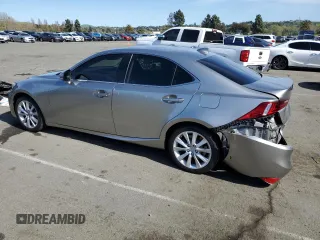 2016 Lexus IS 200t with VIN JTHBA1D20G5038041, listed as a Copart auction lot 52148465 with 97,981 mi miles and Salvage Title. Bid and sale history available at DreamBid. Image 2.