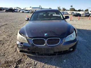 2007 BMW 5 Series 530xi with VIN WBANF73547CU27630, listed as a Copart auction lot 43837325 with Not Provided miles and Salvage Title. Bid and sale history available at carsss.com. Image 5.