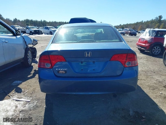 2008 Honda Civic Sdn LX with VIN 1HGFA16558L019168, listed as a IAAI auction lot 41700985 with 66,660 mi miles. Bid and sale history available at carsss.com. Image 17.