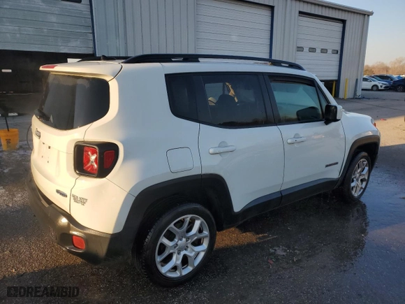 2017 Jeep Renegade Latitude with VIN ZACCJABB3HPE49600, listed as a Copart auction lot 48392215 with 172,242 mi miles and Salvage Title. Bid and sale history available at carsss.com. Image 3.