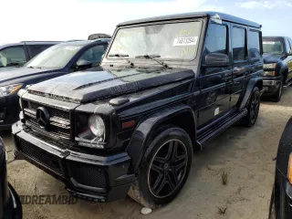 2017 Mercedes-Benz G-Class AMG G 63 with VIN WDCYC7DFXHX276880, listed as a Copart auction lot 74873394 with 91,955 mi miles and Salvage Title. Bid and sale history available at carsss.com. Image 1.