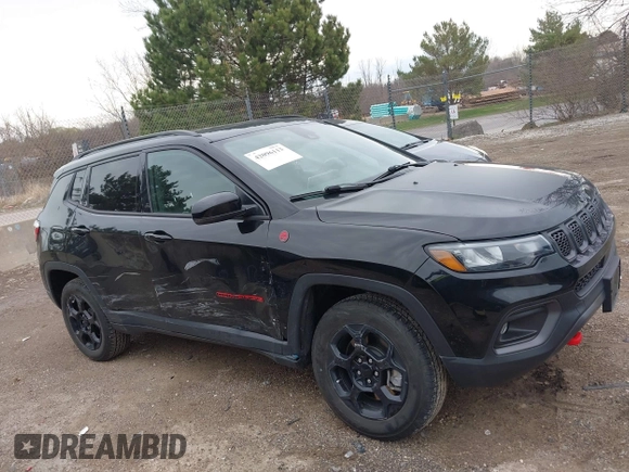 2023 Jeep Compass Trailhawk с VIN 3C4NJDDN7PT510813, выставлен на аукционе IAAI как лот 42096113 с пробегом 25 356 миль миль и . История ставок и продаж доступна на DreamBid. Изображение 13.