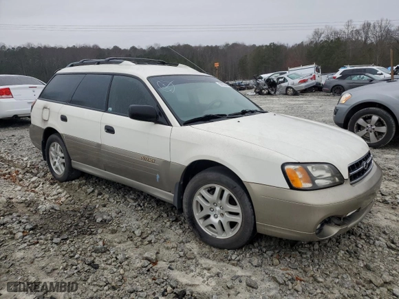 2000 Subaru Legacy Wagon Outback w/RB Equip with VIN 4S3BH6651Y7613920, listed as a Copart auction lot 39259444 with 162,812 mi miles and Non Repairable. Bid and sale history available at carsss.com. Image 4.