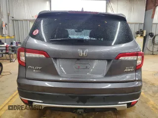 2021 Honda Pilot Elite with VIN 5FNYF6H01MB089206, listed as a Copart auction lot 47975495 with 93,340 mi miles and Salvage Title. Bid and sale history available at DreamBid. Image 6.
