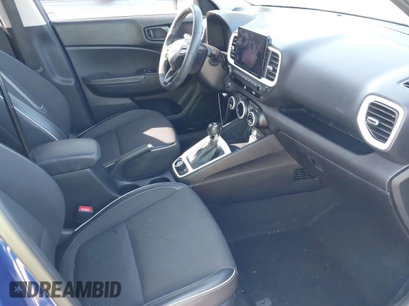 2022 Hyundai Venue SEL with VIN KMHRC8A35NU154334, listed as a IAAI auction lot 41732747 with 38,578 mi miles and . Bid and sale history available at DreamBid. Image 5.