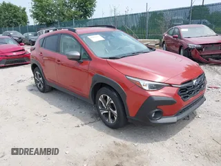 2024 Subaru Crosstrek Premium with VIN JF2GUADC2RH206286, listed as a IAAI auction lot 42434617 with 25,358 mi miles and . Bid and sale history available at DreamBid. Image 1.