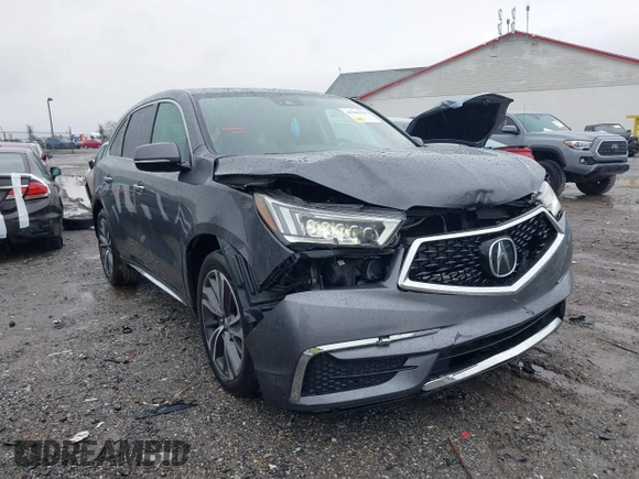 2019 Acura MDX Technology с VIN 5J8YD4H55KL025610, выставлен на аукционе IAAI как лот 41966324 с пробегом 96 877 миль миль и . История ставок и продаж доступна на DreamBid. Изображение 6.
