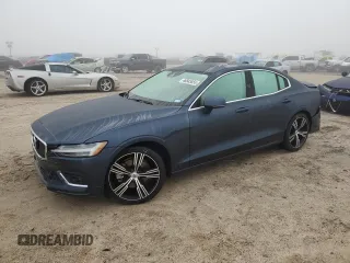 2022 Volvo S60 Plus Dark Theme with VIN 7JRL12TL4NG175850, listed as a Copart auction lot 46845555 with 36,625 mi miles and Salvage Title. Bid and sale history available at carsss.com. Image 1.