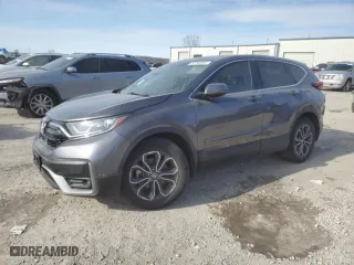 2022 Honda CR-V EX-L with VIN 5J6RW1H85NA008807, listed as a Copart auction lot 87745955 with 36,847 mi miles and Salvage Title. Bid and sale history available at carsss.com. Image 1.