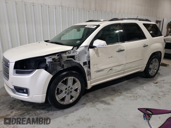 2013 GMC Acadia Denali with VIN 1GKKVTKD5DJ218810, listed as a Copart auction lot 80094204 with 168,267 mi miles and Salvage Title. Bid and sale history available at carsss.com. Image 1.