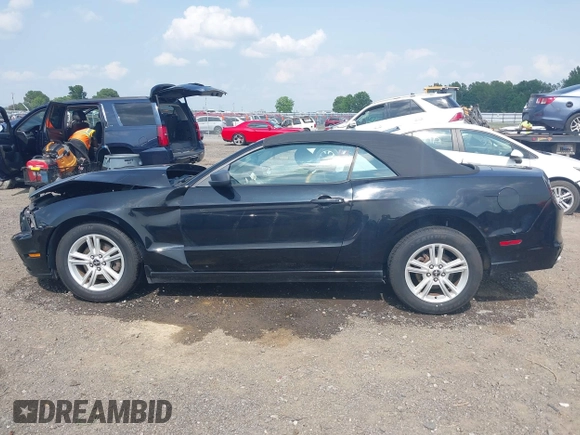 2013 Ford Mustang V6 with VIN 1ZVBP8EM7D5205089, listed as a IAAI auction lot 42418475 with 236,545 mi miles and . Bid and sale history available at DreamBid. Image 15.