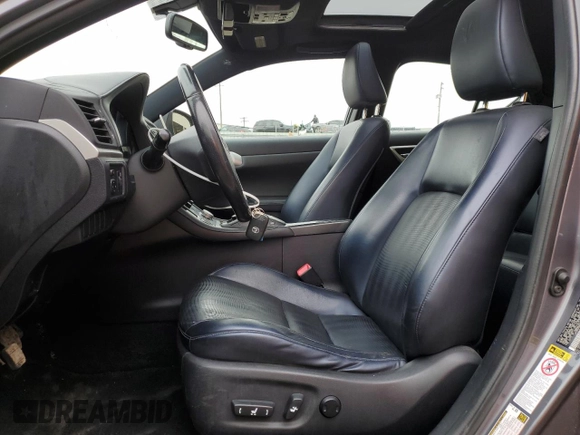 2012 Lexus CT 200h with VIN JTHKD5BH9C2059570, listed as a Copart auction lot 43745135 with 228,222 mi miles and Salvage title. Bid and sale history available at DreamBid. Image 7.