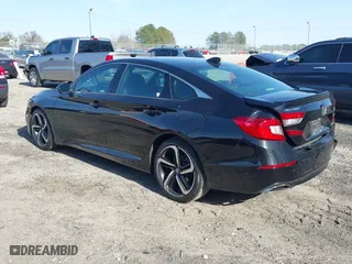 2020 Honda Accord Sedan Sport with VIN 1HGCV1F33LA051031, listed as a IAAI auction lot 41747730 with 128,397 mi miles. Bid and sale history available at carsss.com. Image 3.