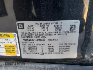 2014 GMC Acadia SLT with VIN 1GKKVRKD1EJ168590, listed as a Copart auction lot 86921254 with 165,314 mi miles and Salvage Title. Bid and sale history available at DreamBid. Image 15.
