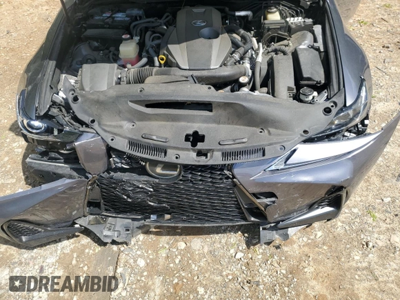 2019 Lexus IS 300 with VIN JTHBA1D26K5092761, listed as a Copart auction lot 52894365 with 74,098 mi miles and Salvage title. Bid and sale history available at DreamBid. Image 12.