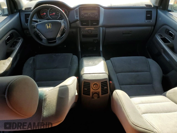 2006 Honda Pilot EX with VIN 5FNYF28446B008729, listed as a Copart auction lot 77075504 with 356,586 mi miles and Salvage Title. Bid and sale history available at DreamBid. Image 8.
