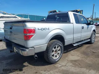 2010 Ford F-150 XL with VIN 1FTEX1E89AFD51980, listed as a IAAI auction lot 41815513 with 0 mi miles. Bid and sale history available at carsss.com. Image 4.
