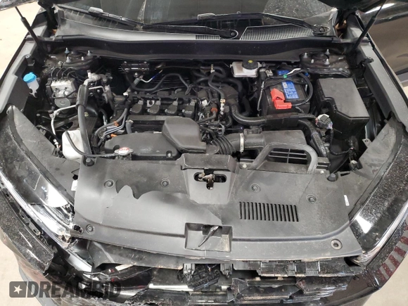 2025 Honda CR-V EX-L with VIN 2HKRS4H74SH437368, listed as a Copart auction lot 49466965 with 10,426 mi miles and Salvage Title. Bid and sale history available at DreamBid. Image 12.