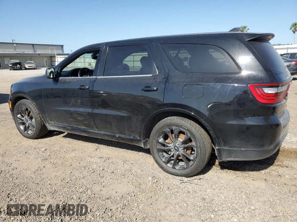 2021 Dodge Durango GT with VIN 1C4RDHDG4MC750085, listed as a Copart auction lot 52993585 with Not provided miles and Salvage title. Bid and sale history available at DreamBid. Image 2.