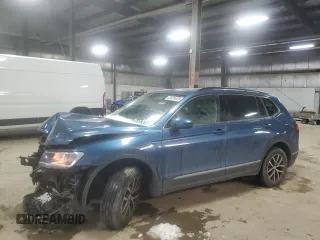 2020 Volkswagen Tiguan SE with VIN 3VV2B7AX5LM013501, listed as a Copart auction lot 45628605 with 94,075 mi miles and Salvage Title. Bid and sale history available at DreamBid. Image 1.