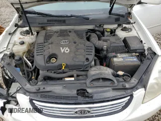 2007 Kia Optima EX with VIN KNAGE124175139537, listed as a Copart auction lot 43918695 with 183,774 mi miles and Salvage Title. Bid and sale history available at carsss.com. Image 11.