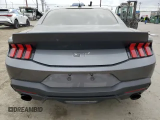 2024 Ford Mustang GT with VIN 1FA6P8CF2R5411295, listed as a Copart auction lot 54586825 with 12,307 mi miles and Salvage Title. Bid and sale history available at carsss.com. Image 6.