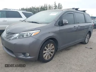 2015 Toyota Sienna Ltd with VIN 5TDDK3DC4FS096867, listed as a IAAI auction lot 41451129 with 226,548 mi miles. Bid and sale history available at carsss.com. Image 2.
