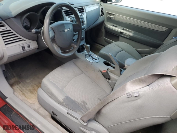 2008 Chrysler Sebring LX with VIN 1C3LC45K98N681848, listed as a Copart auction lot 69414384 with 99,117 mi miles and Salvage Title. Bid and sale history available at carsss.com. Image 8.